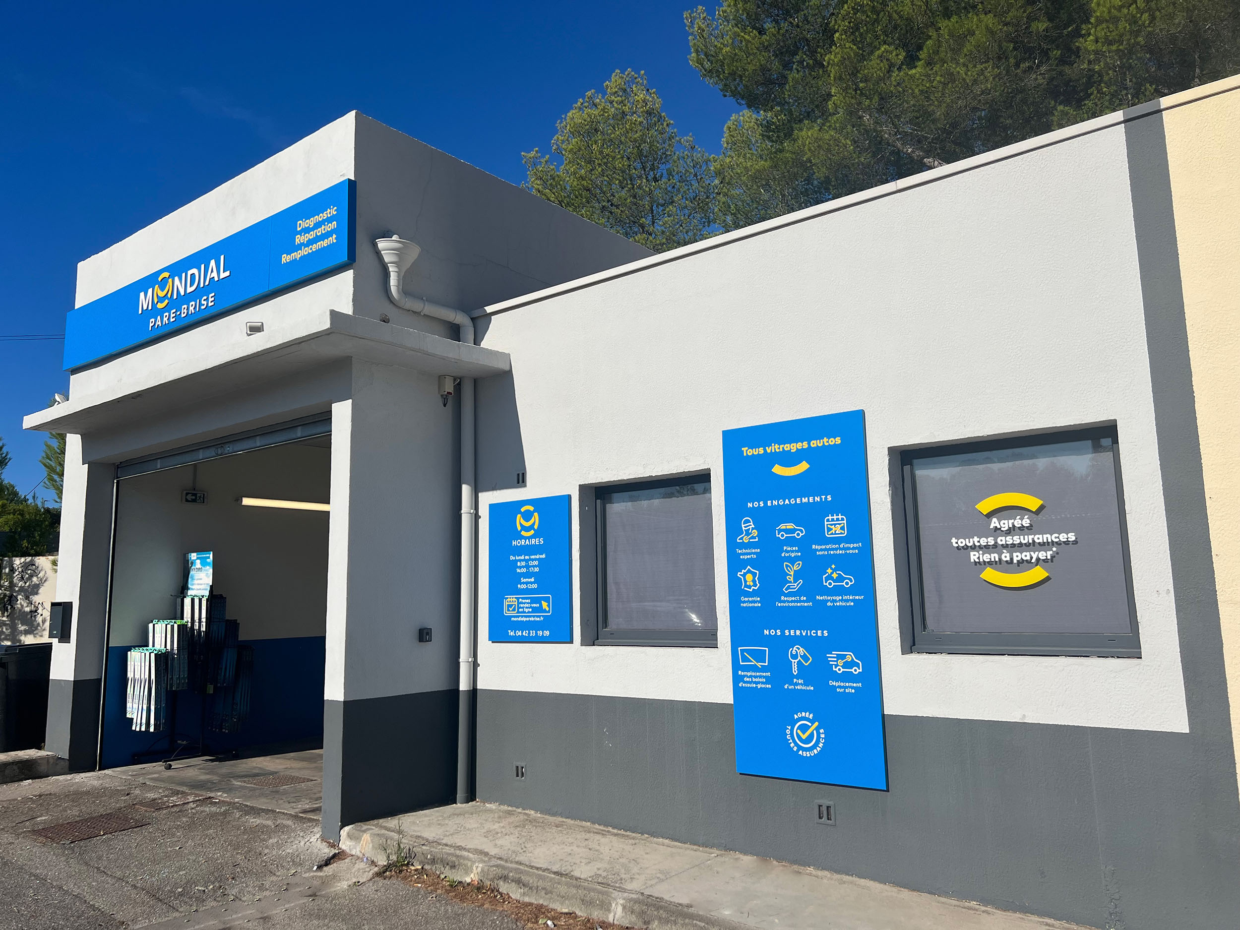 Mondial Pare Brise Bouc Bel Air